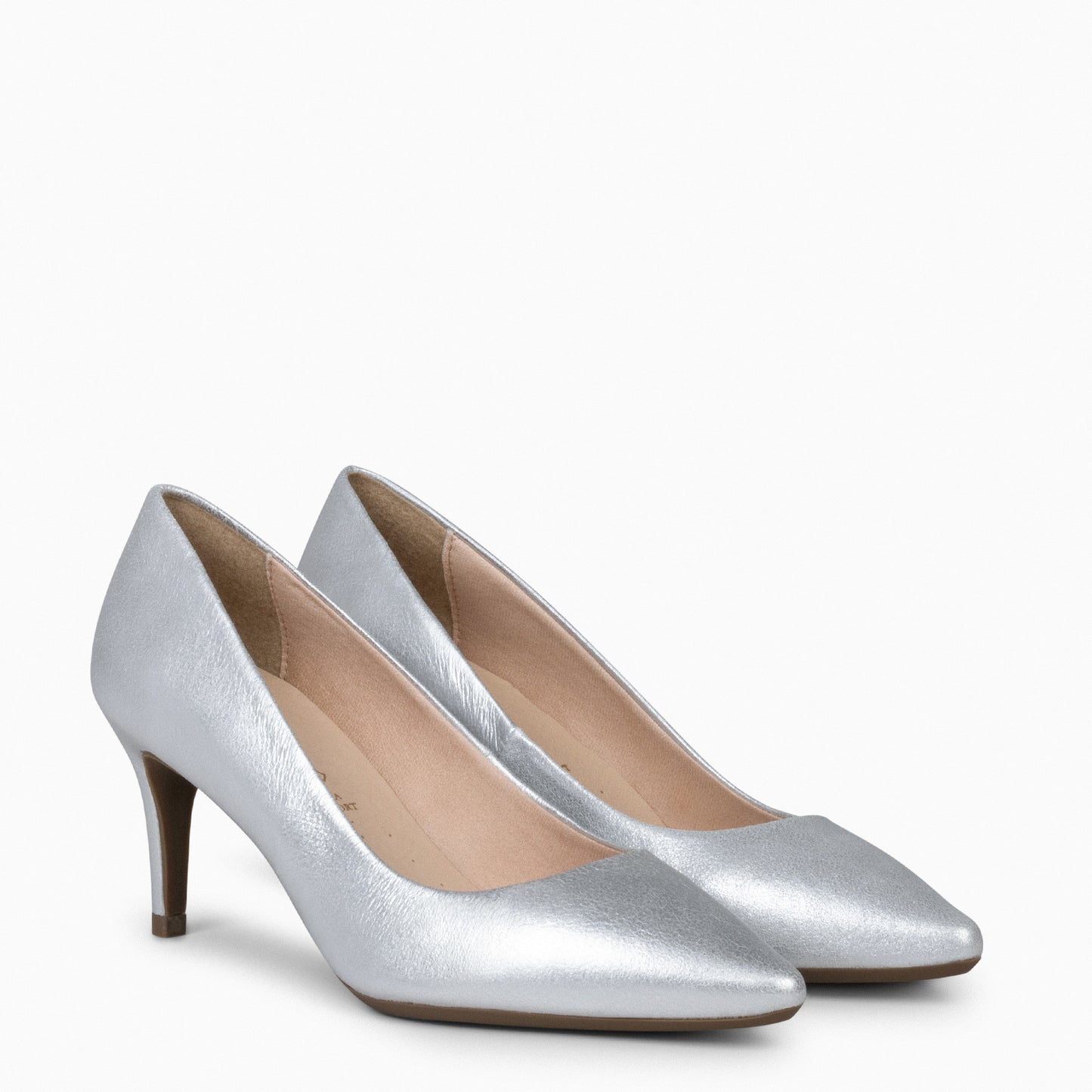 STILETTO SPLASH - Zapatos de tacón de aguja Metalizados PERLA