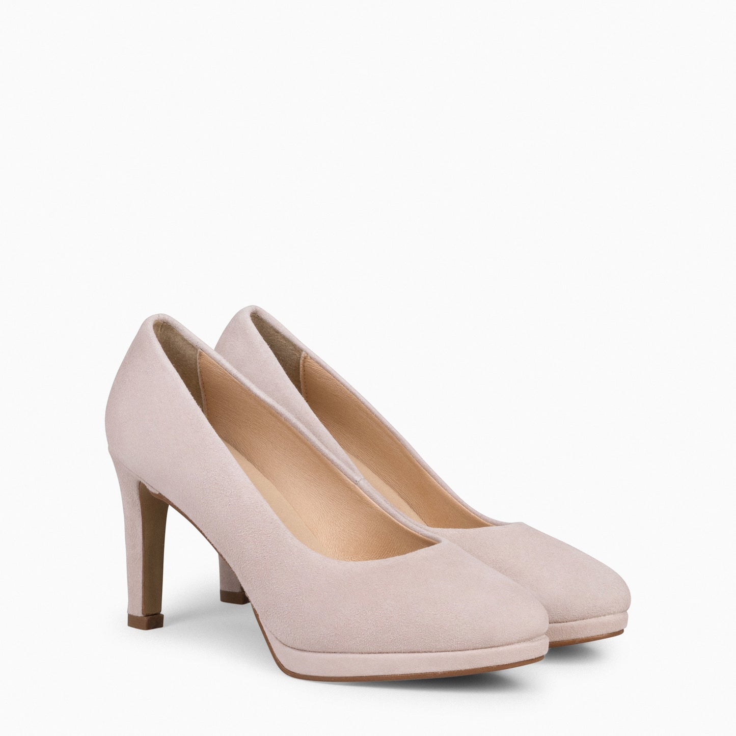 PLATAFORMA - Zapatos de tacón alto y plataforma TRUE NUDE