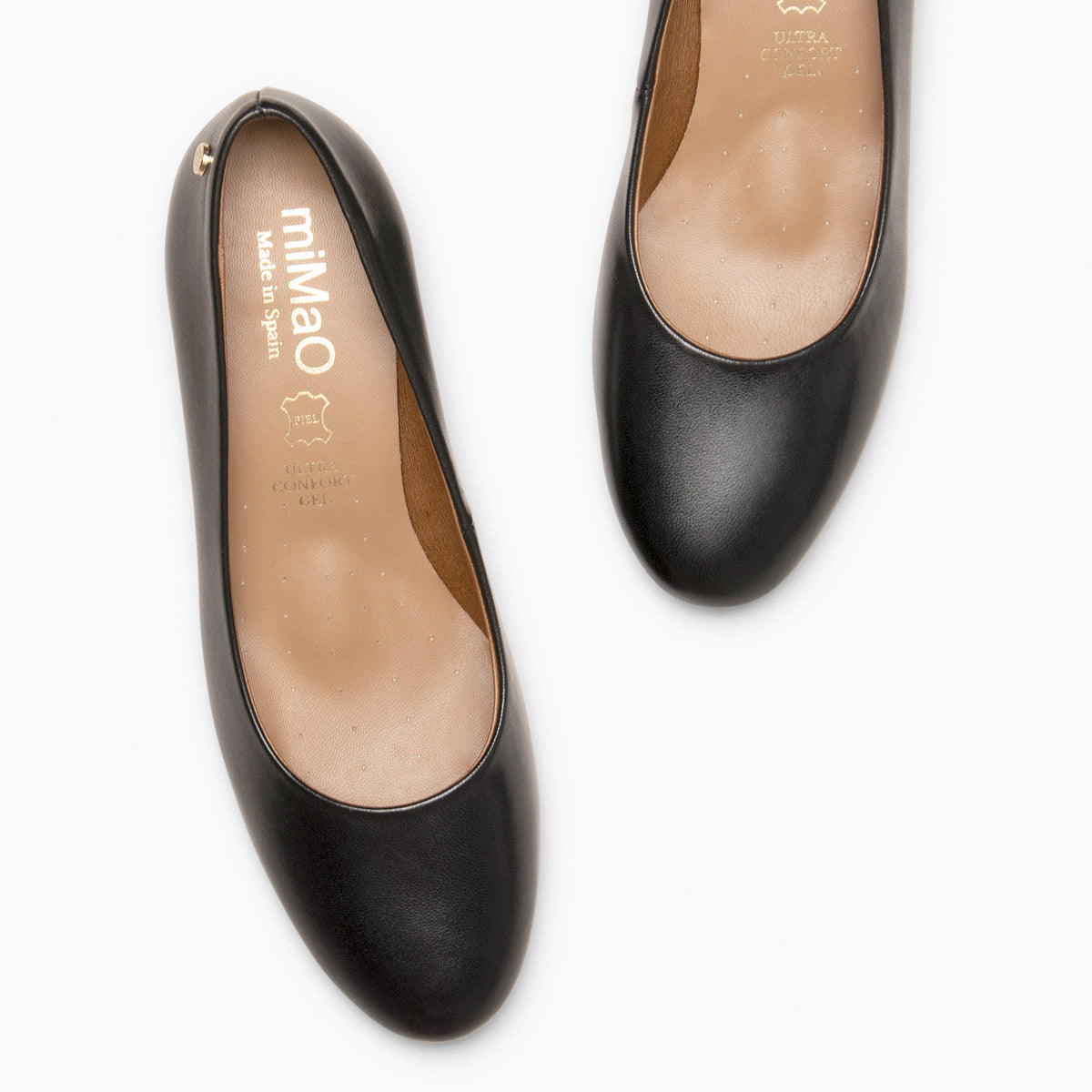 URBAN REDONDO SALÓN - Tacones de salón bajo NEGRO
