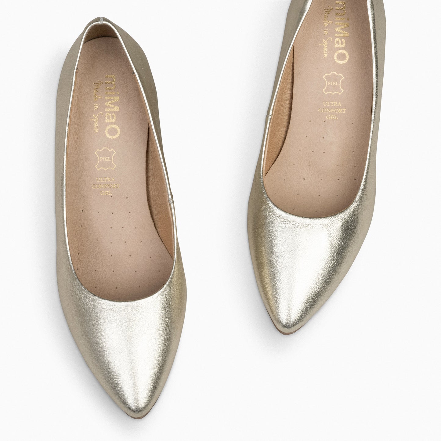 URBAN S SPLASH - Zapatos de tacón metalizados PLATINO