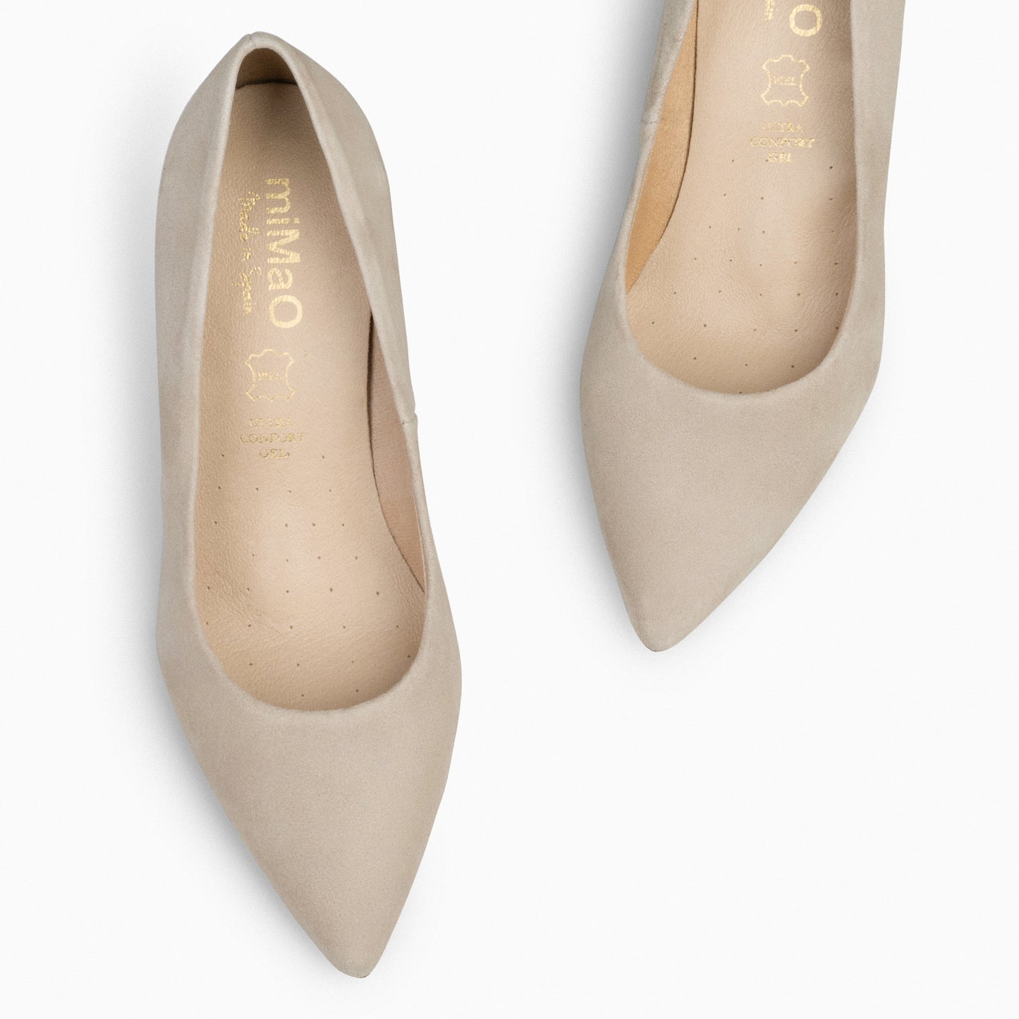 STILETTO - Zapatos de tacón de aguja CAMELLO