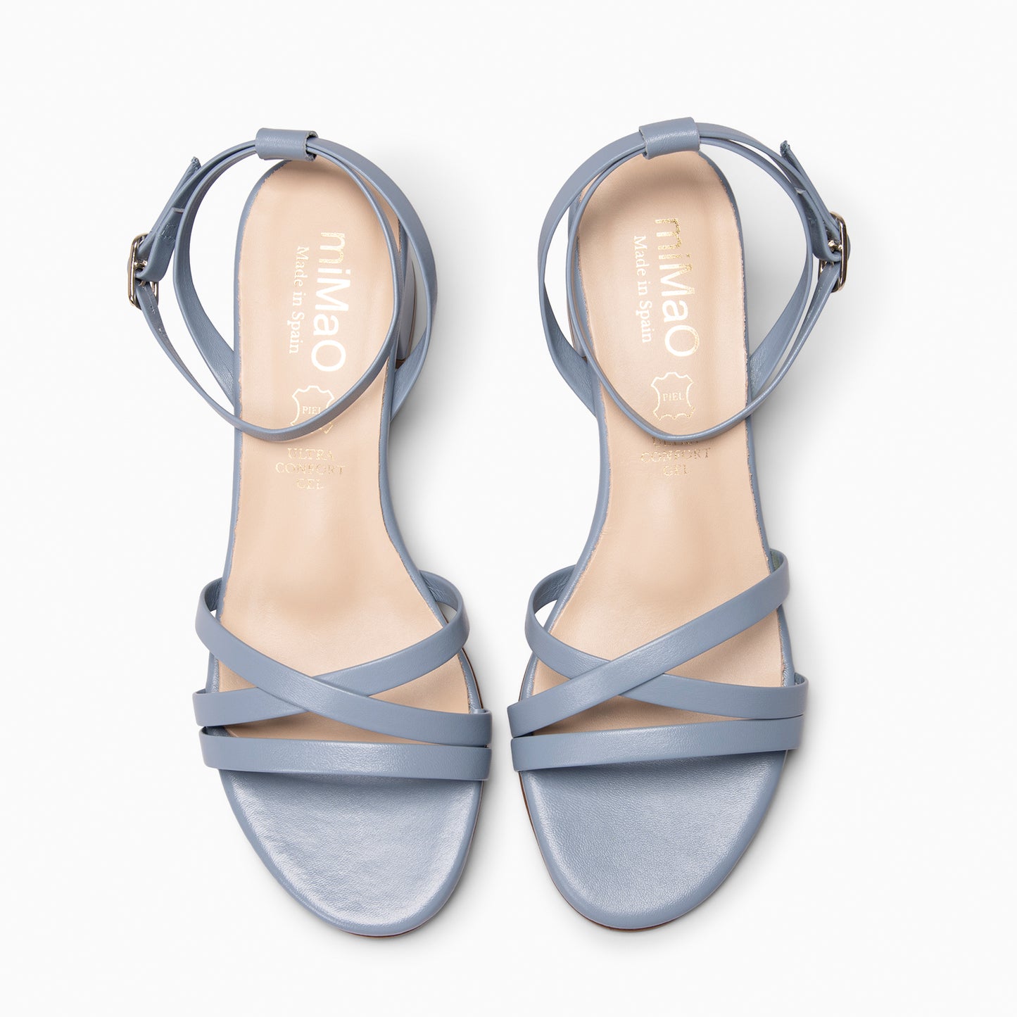 VIENA - Sandalias de tacón bajo JEANS