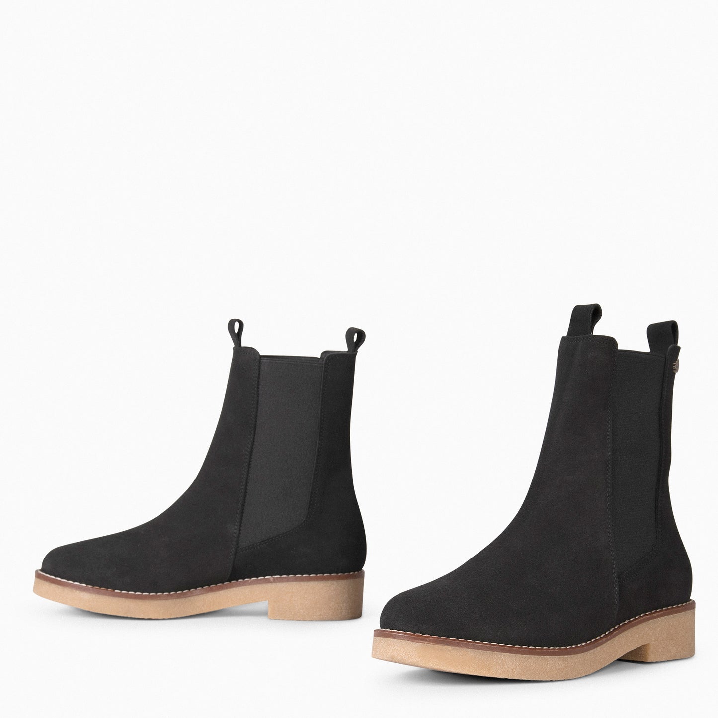 PORTLAND – Bottines Chelsea en cuir NOIR