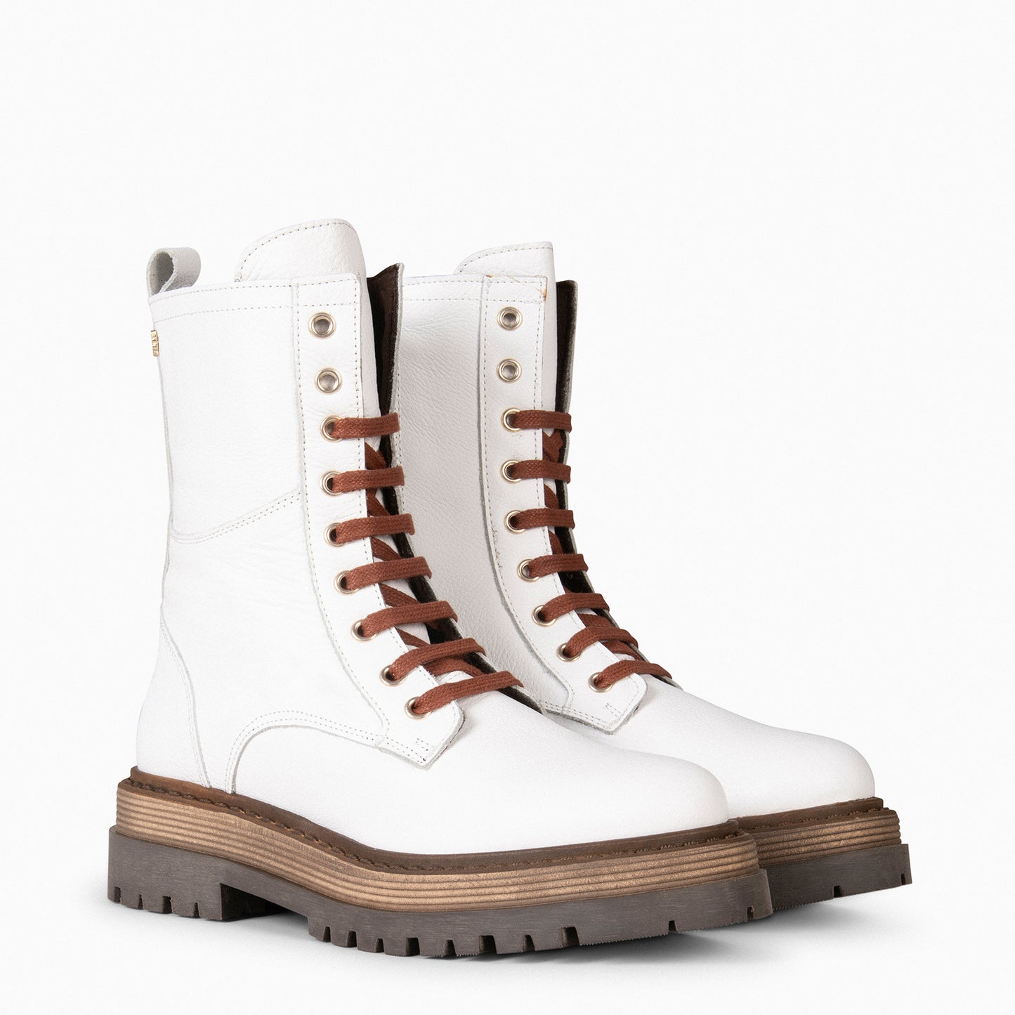 ROLLING – Bota militar BLANCO