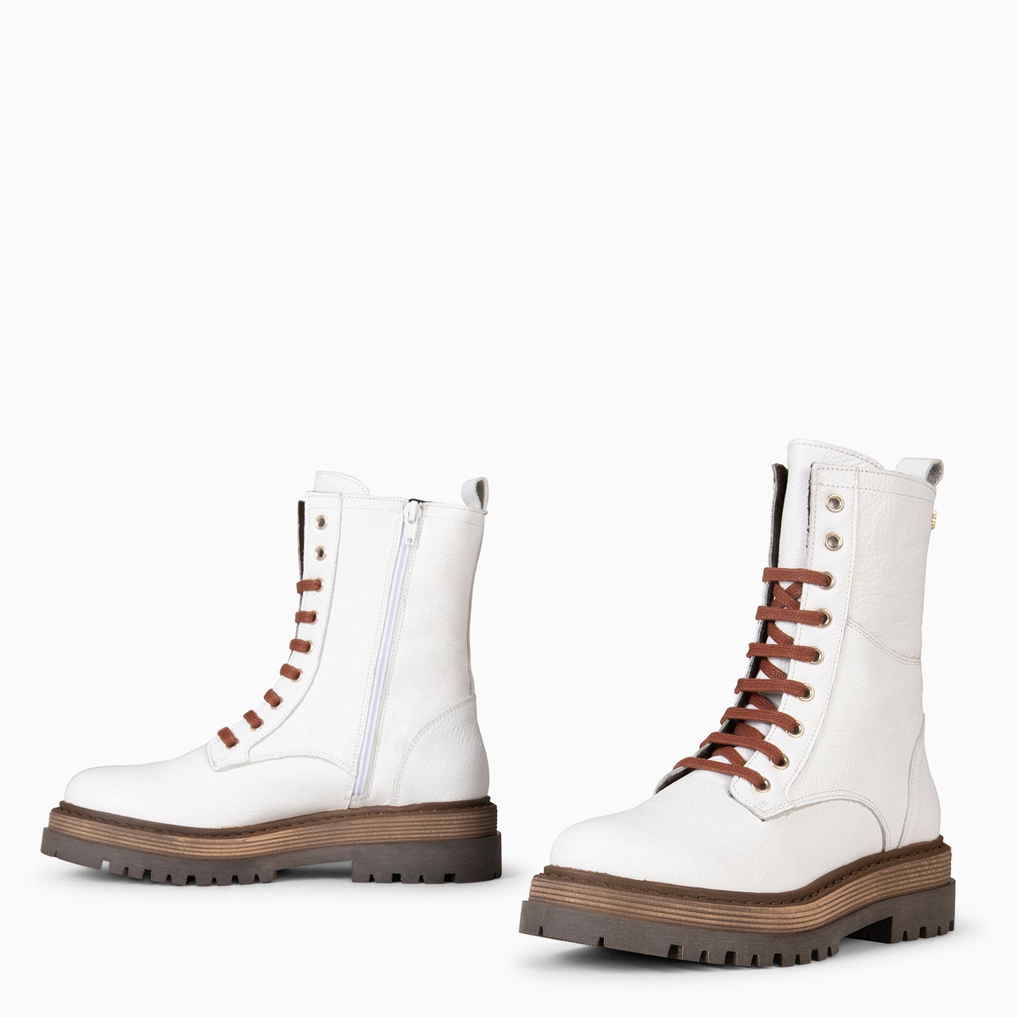 ROLLING – Bota militar BLANCO