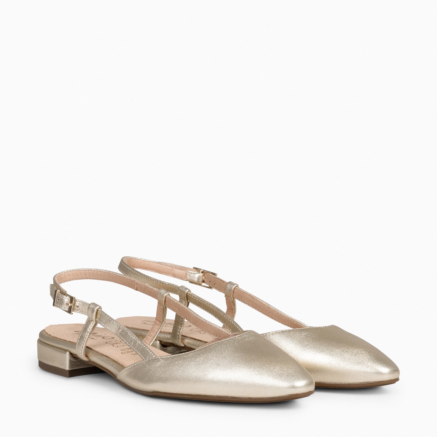 BRUNCH – Sapatos baixos PLATINUM Slingback