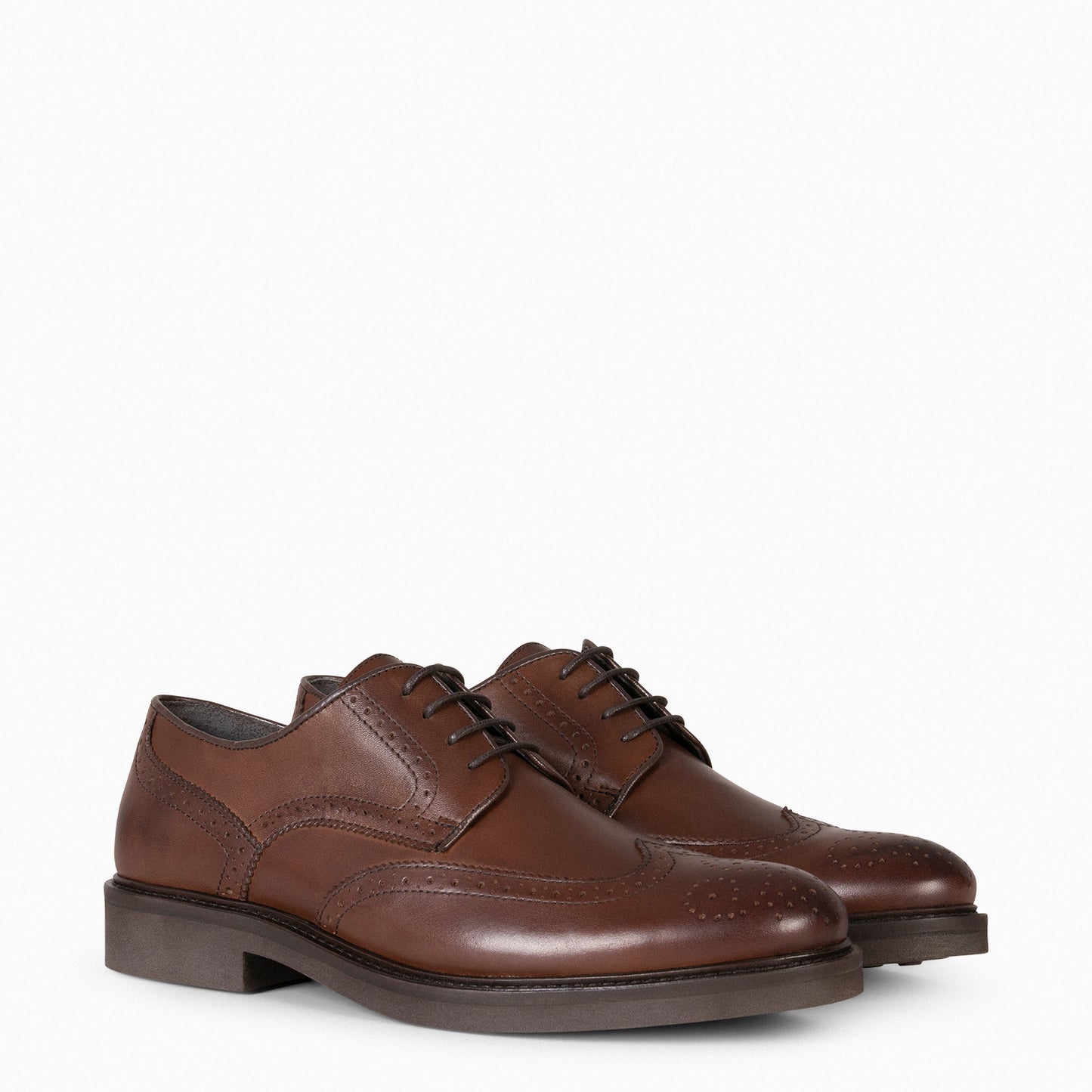 QUEVEDO – Zapatos de vestir con cordones MARRON