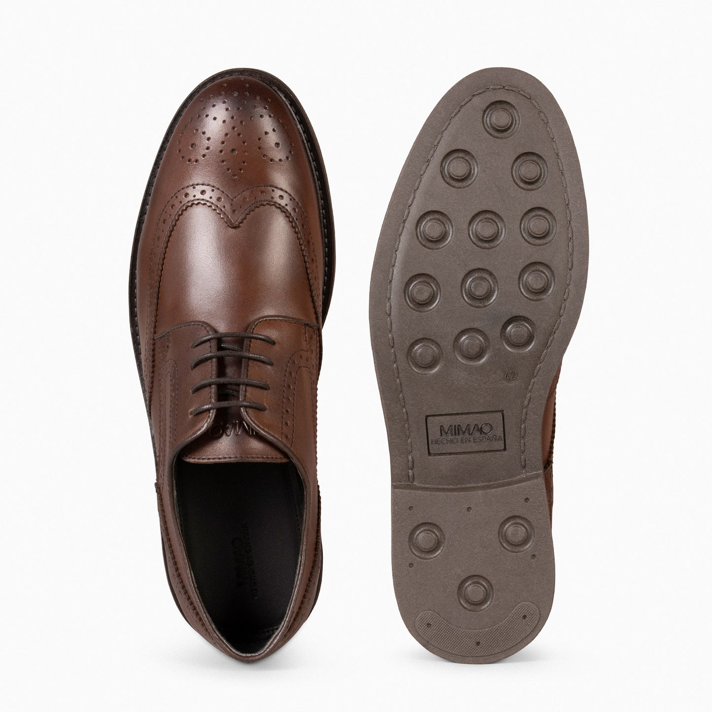 QUEVEDO – Zapatos de vestir con cordones MARRON