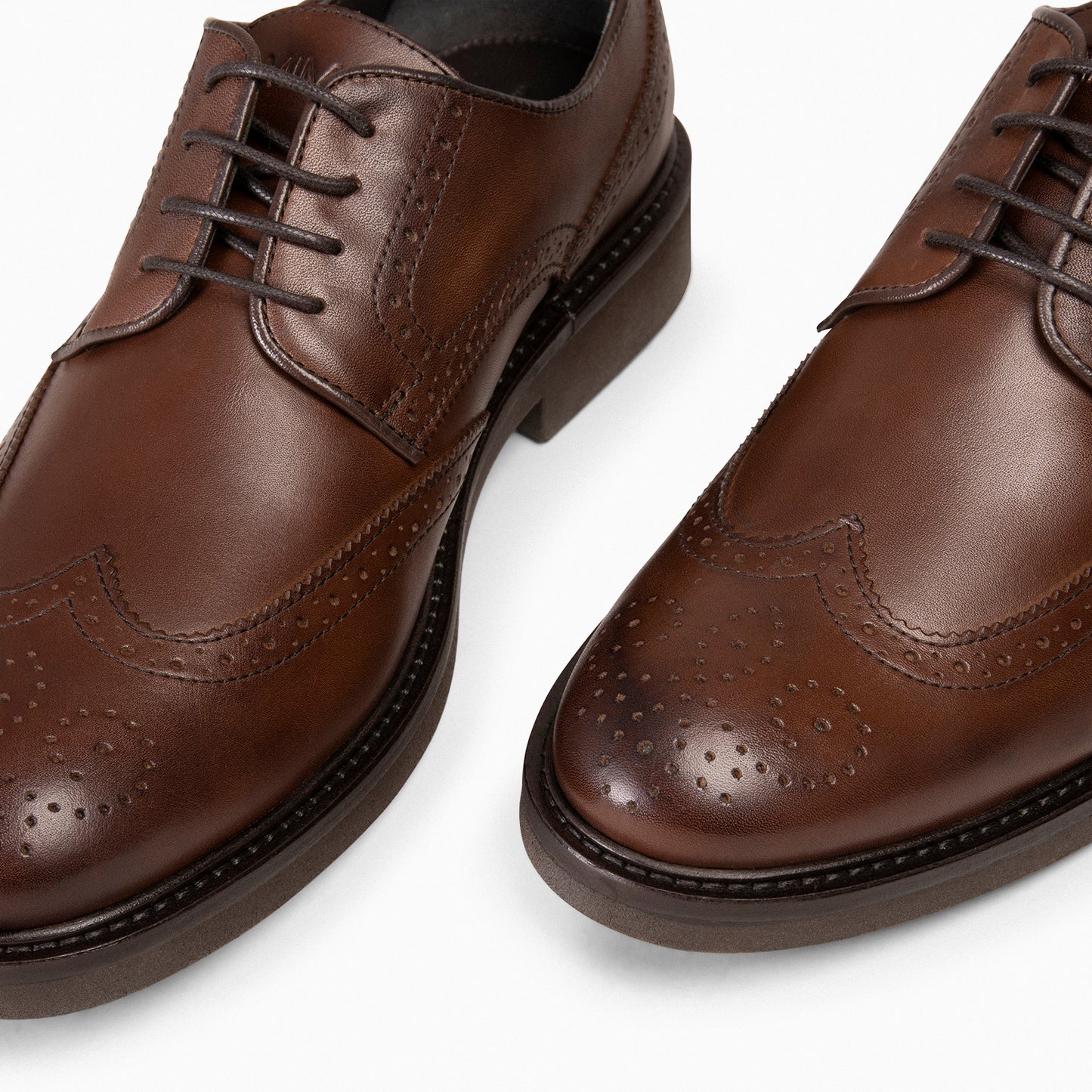 QUEVEDO – Zapatos de vestir con cordones MARRON