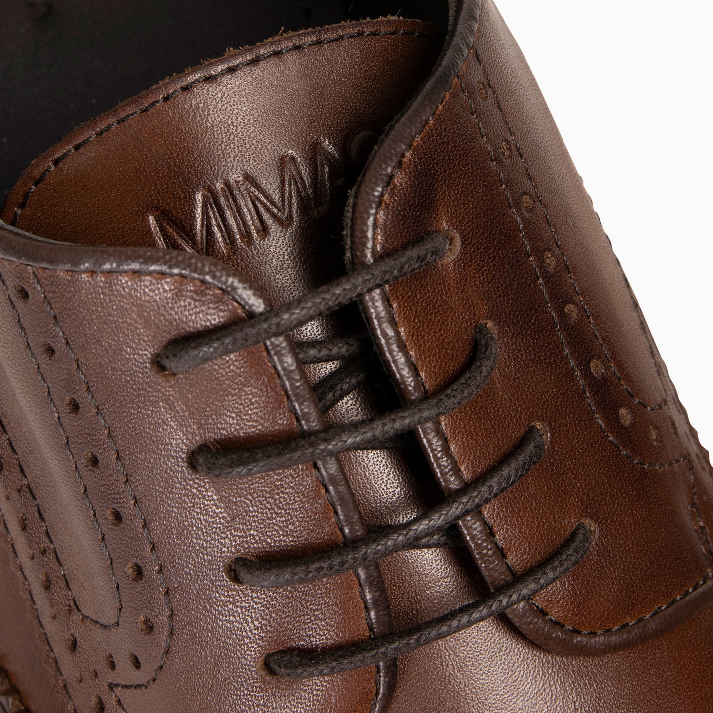 QUEVEDO – Zapatos de vestir con cordones MARRON