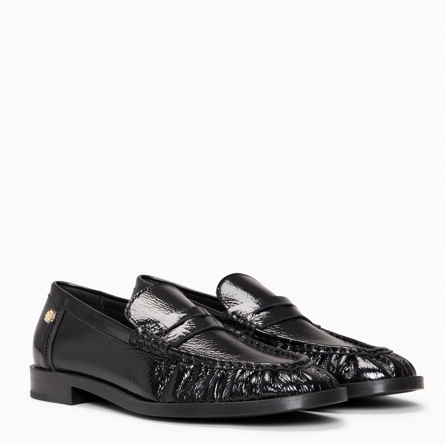 TOKIO - Mocasín en piel de charol CHAROL NEGRO