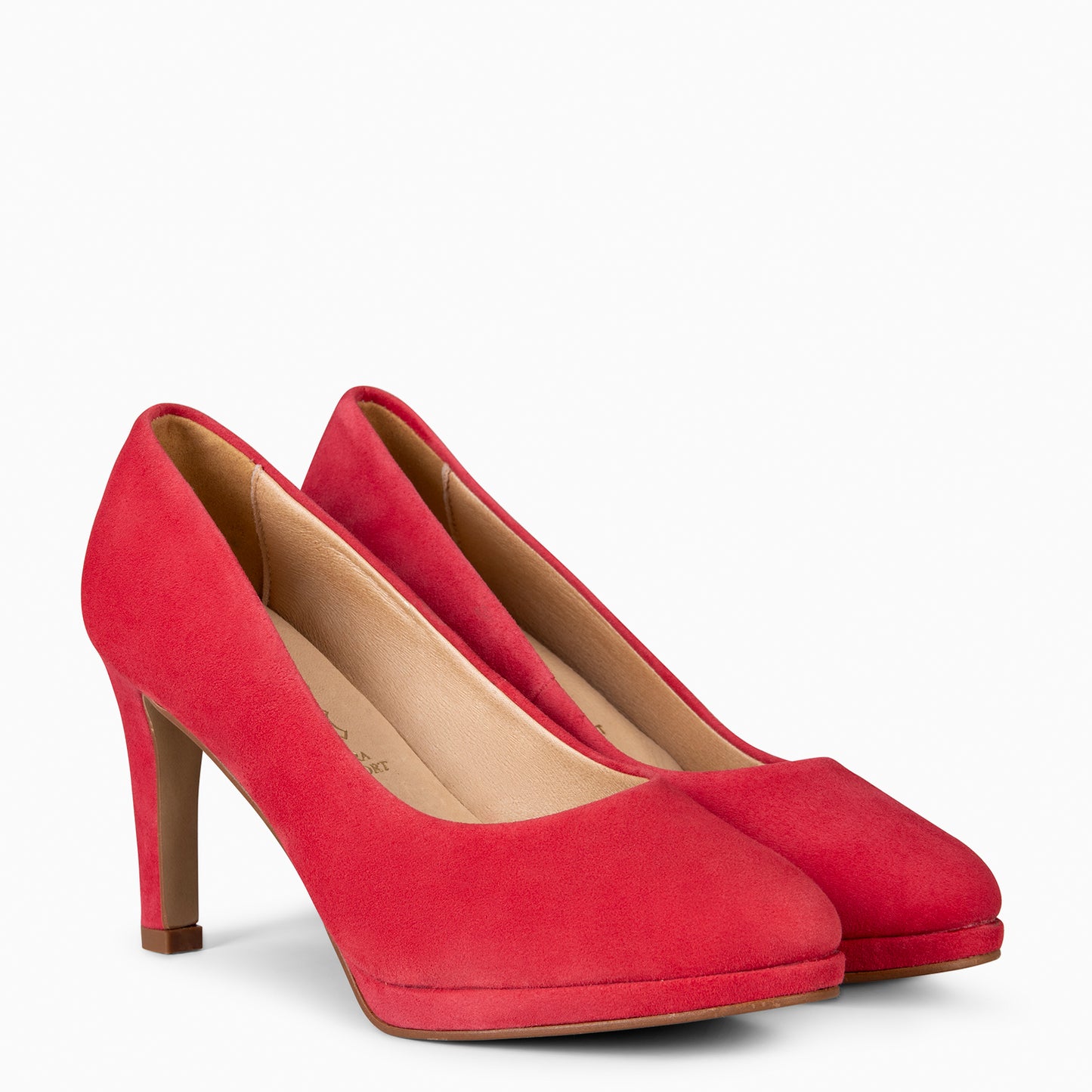 PLATAFORMA - Zapatos de tacón alto y plataforma ROJO