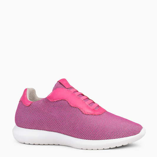 SPORT - Zapatillas de deporte cómodas FUCSIA