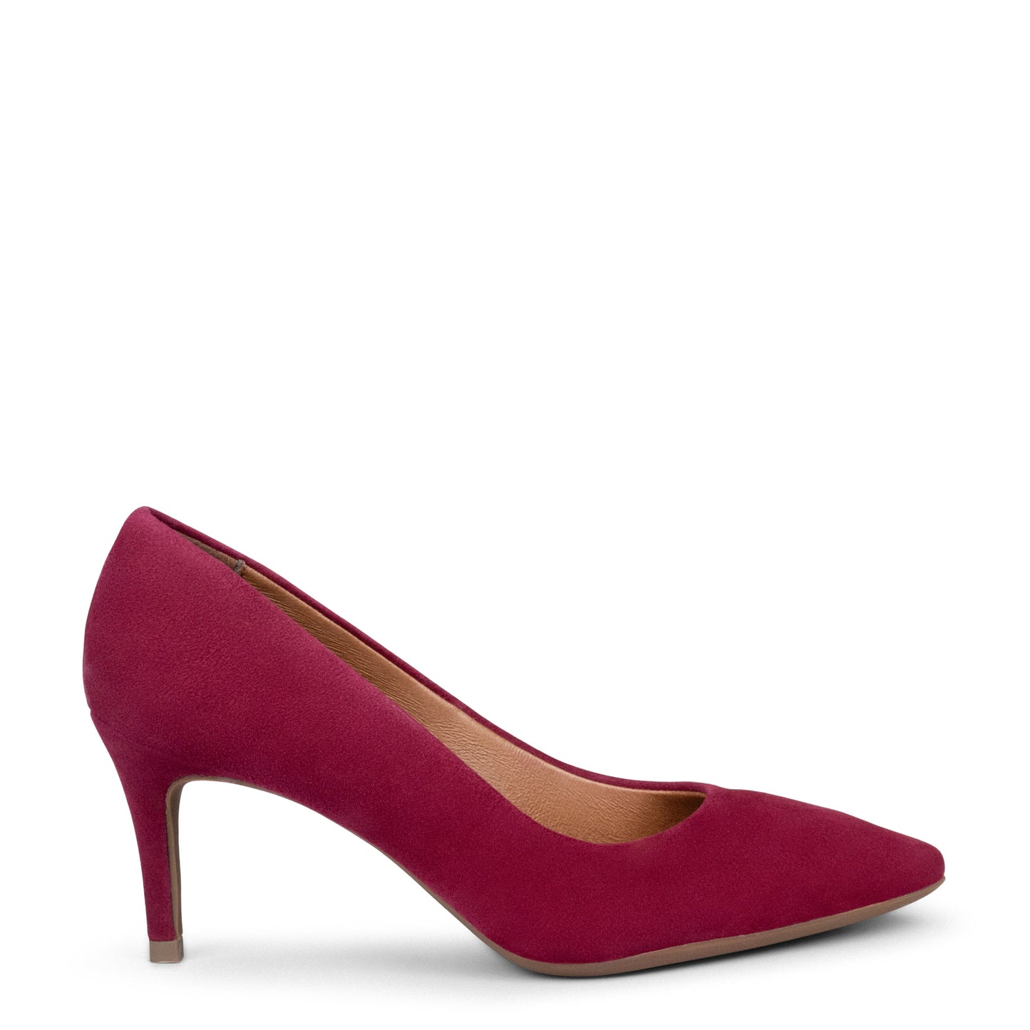 STILETTO – Zapato de tacón de aguja GRANATE