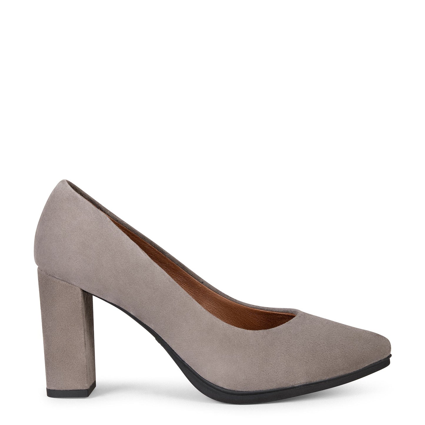 URBAN - Zapatos de tacón alto de ante GRIS