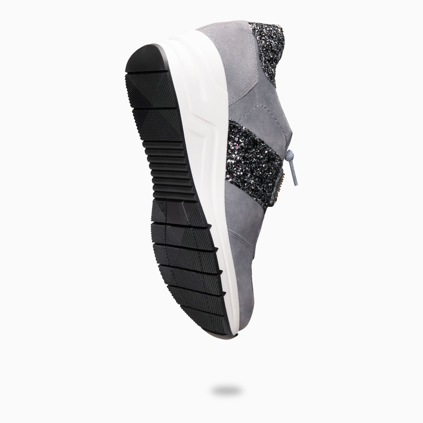 PAU - Zapatillas con cuña GRIS