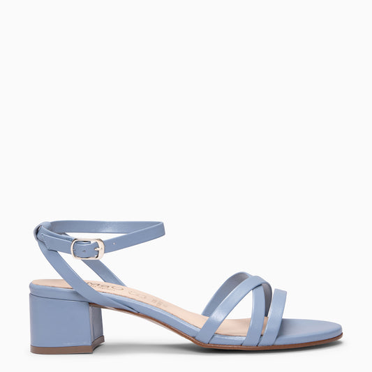 VIENA - Sandalias de tacón bajo JEANS