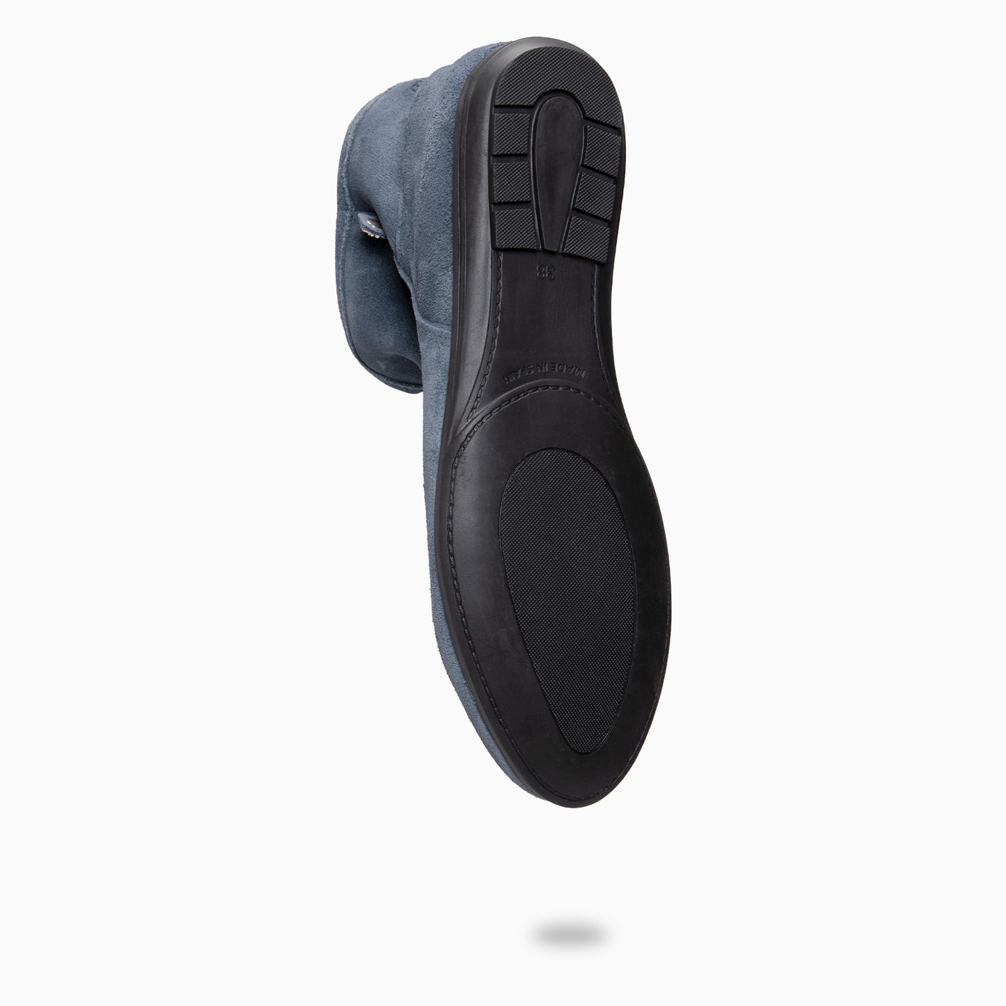 CHESS - Botines de ante con caña fruncida JEANS