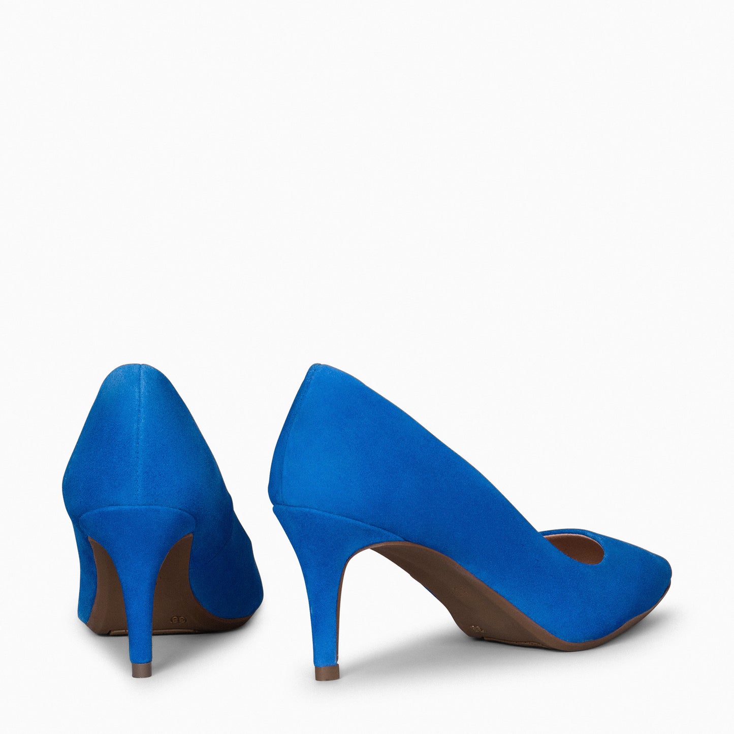 STILETTO - Zapatos de tacón de aguja AZUL ELÉCTRICO