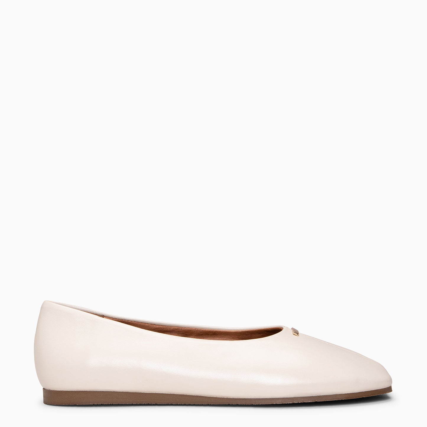 CALA - Bailarinas Baresoft de piel MARFIL