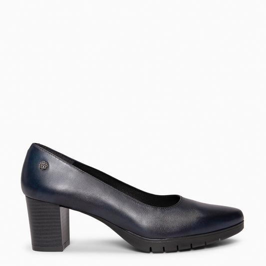 URBAN TREND S - Zapatos de tacón y plataforma MARINO