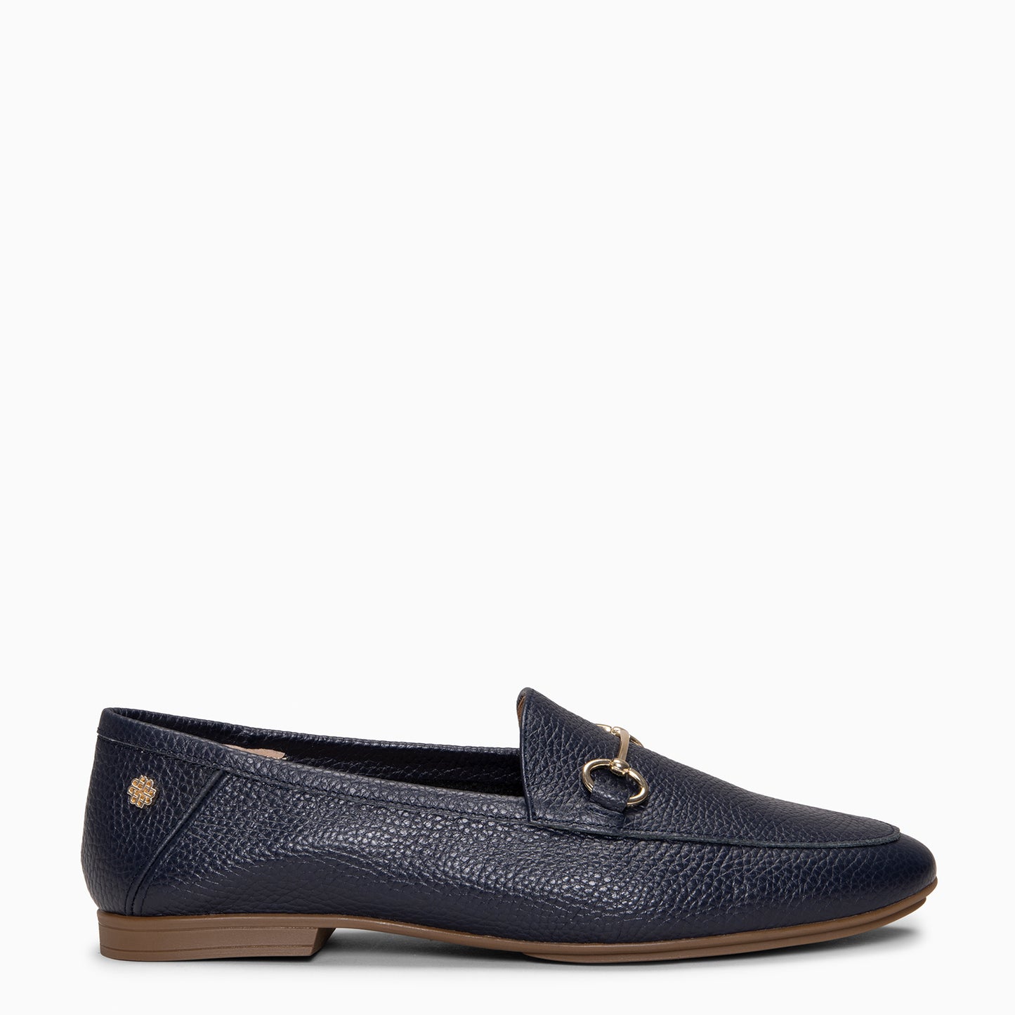 STYLE – Mocasines planos con adorno metalizado MARINO