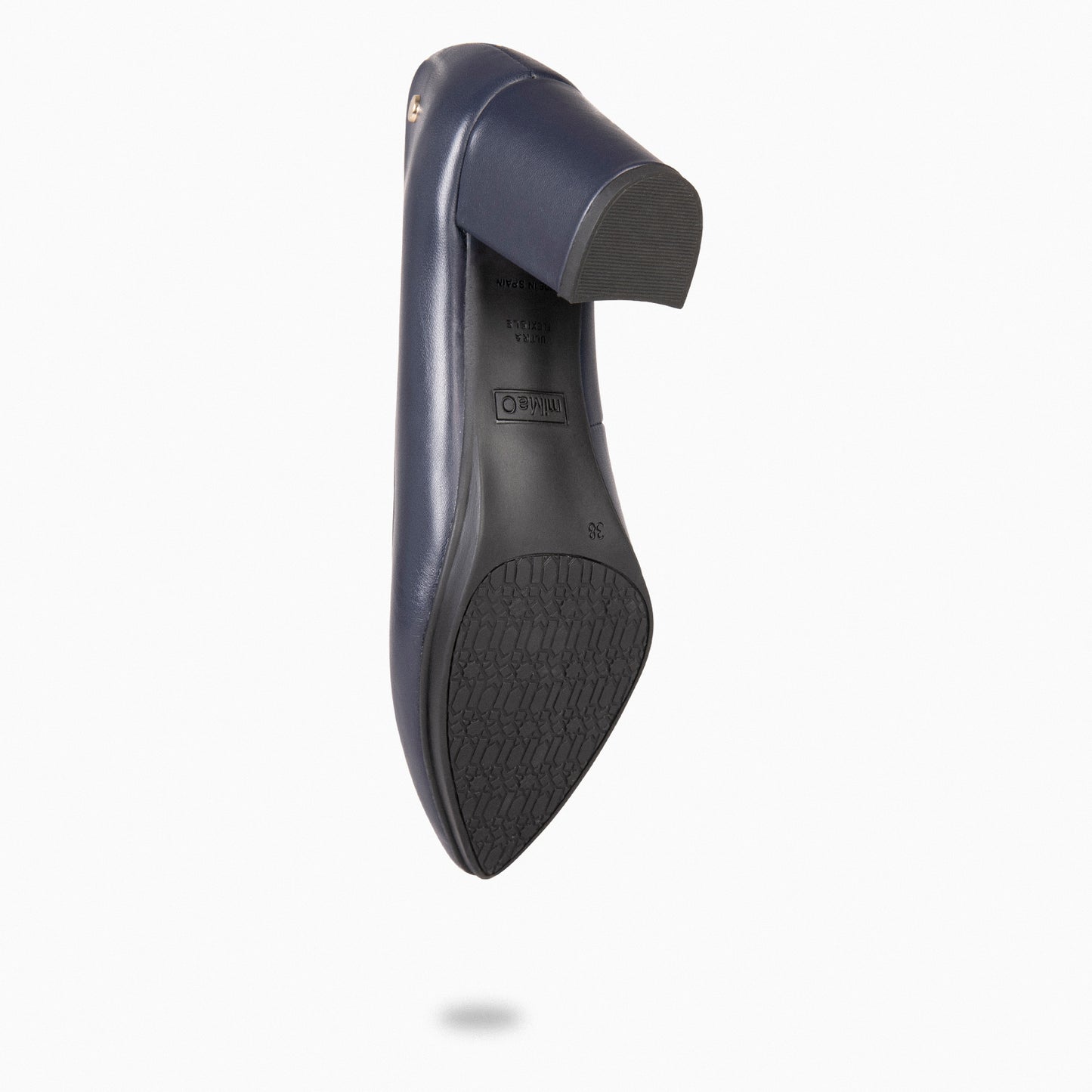 URBAN S SALÓN - Zapatos de tacón medio de napa en MARINO