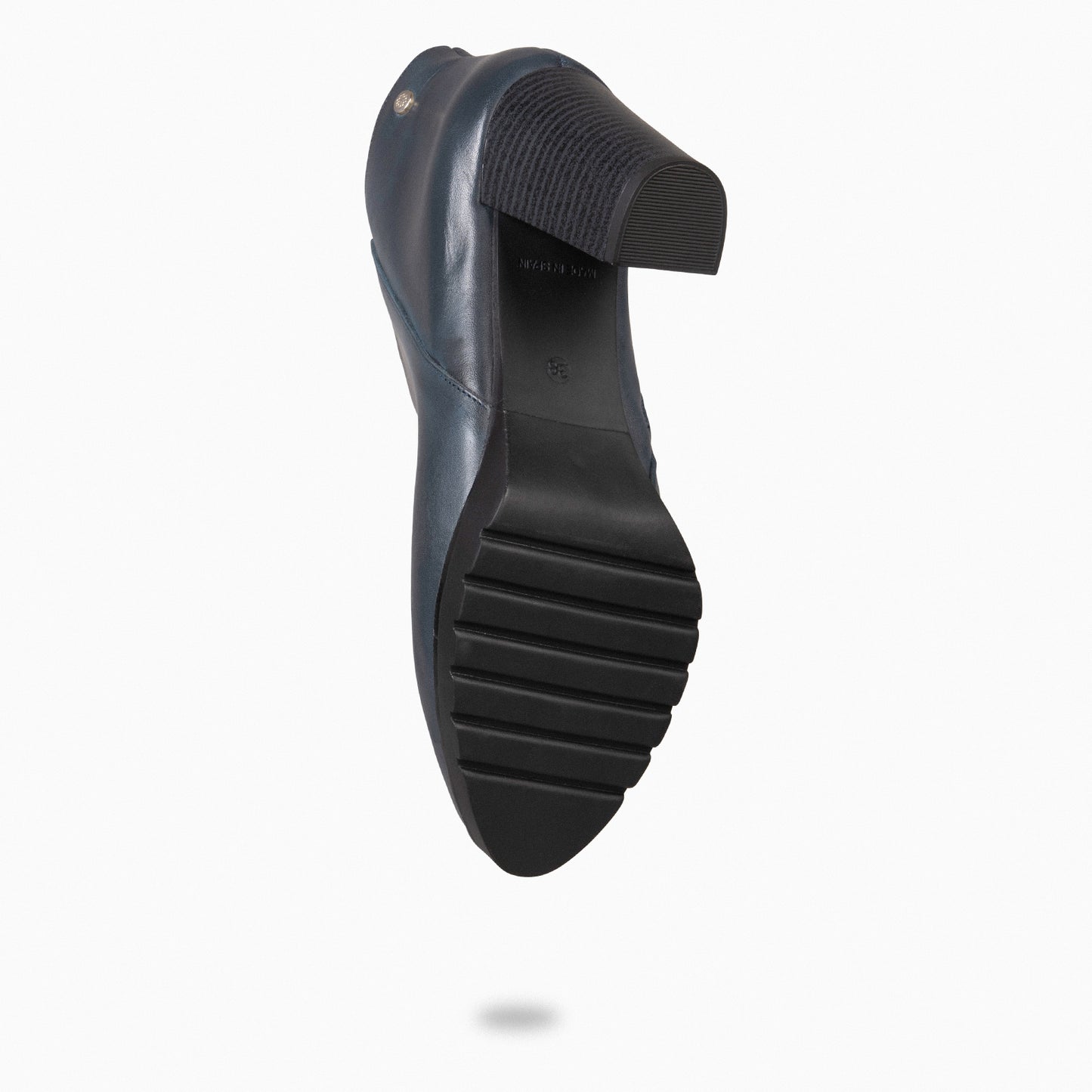 CLASSIC - Botines de mujer con tacón MARINO