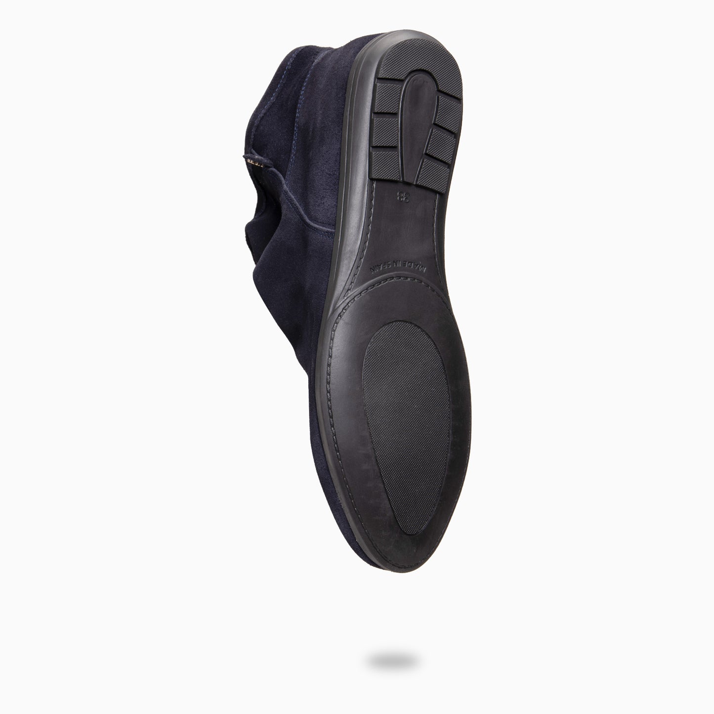 CHESS - Botines de ante con caña fruncida  MARINO