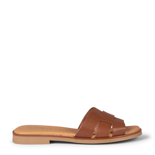 SIWA - Sandalia de piel CUERO