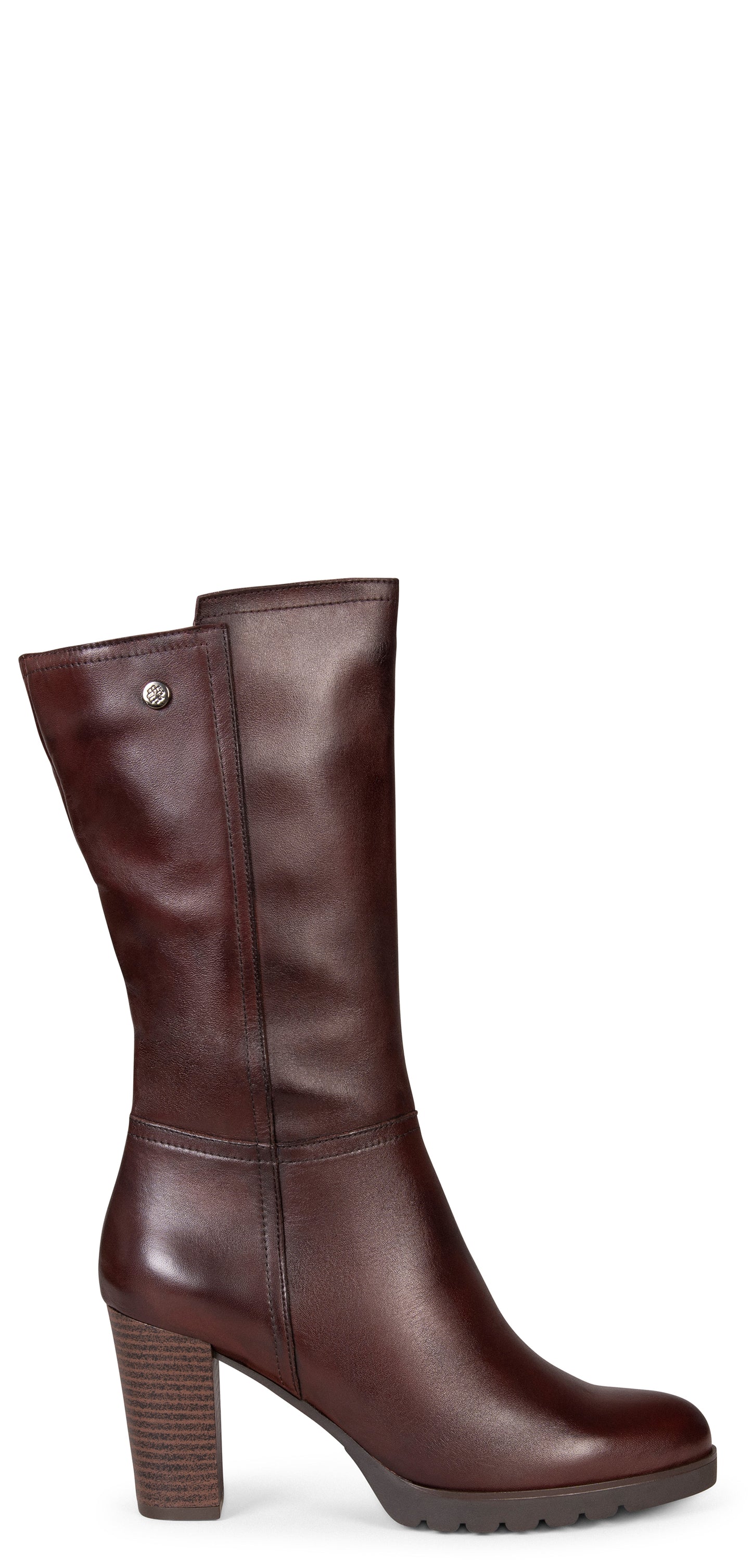 ARIANA – Botas de tacón y plataforma  MARRON