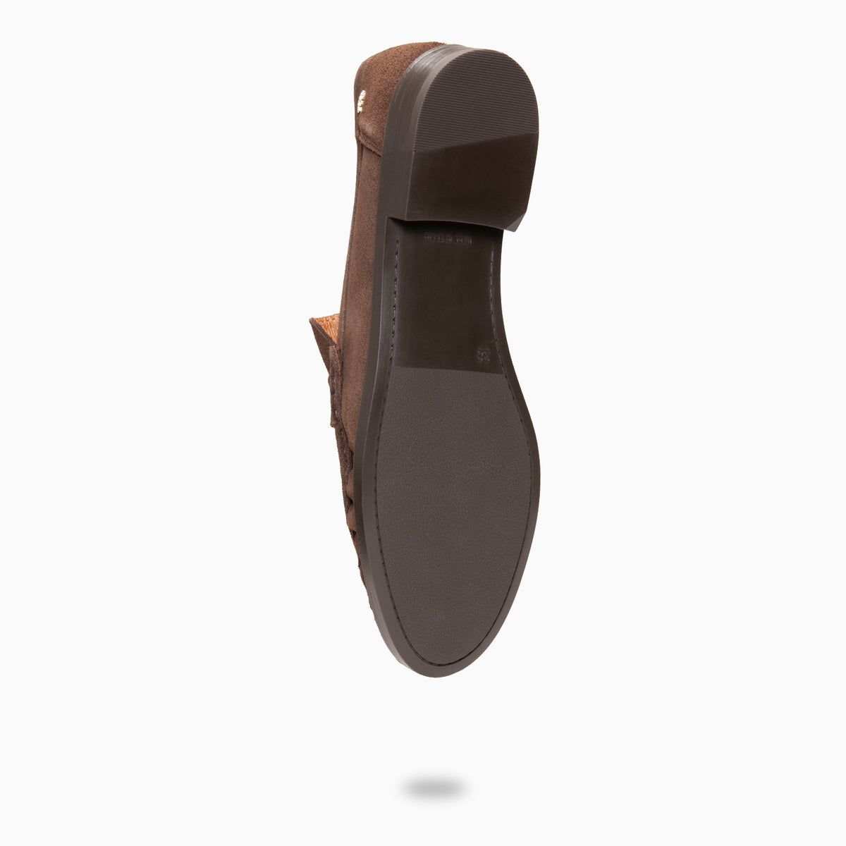 TOKIO - Mocasín en piel de charol MARRON