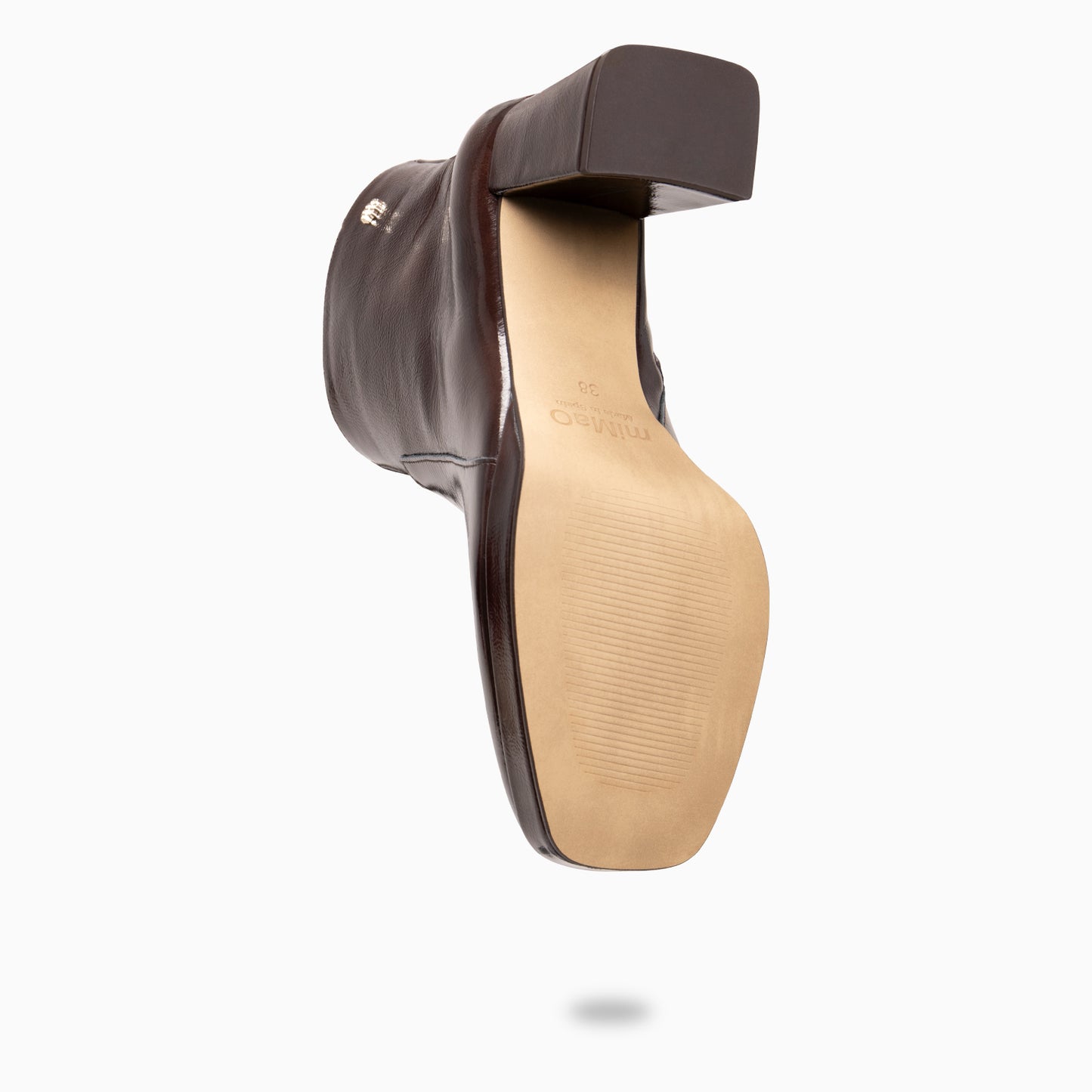 NOX - Botines de tacón alto MARRON