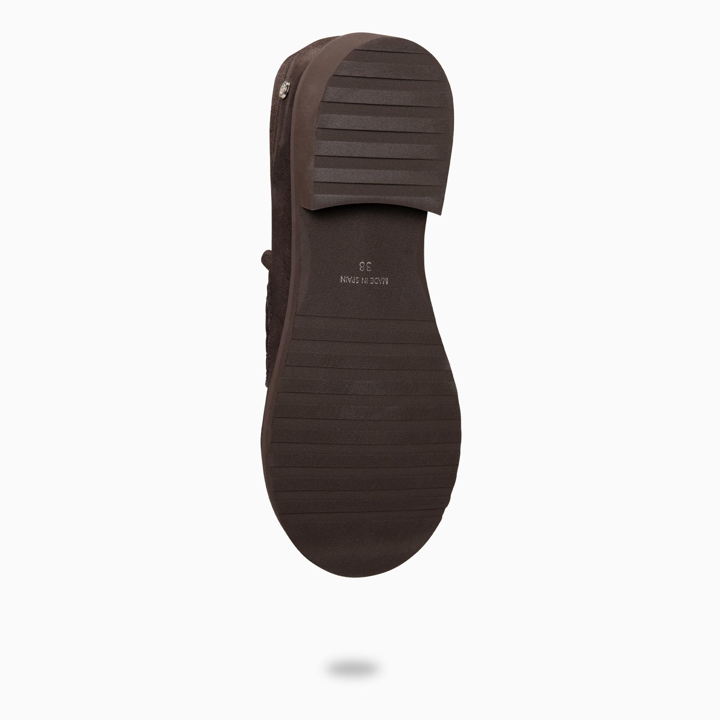 HARVARD – mocasines planos de piel  MARRON