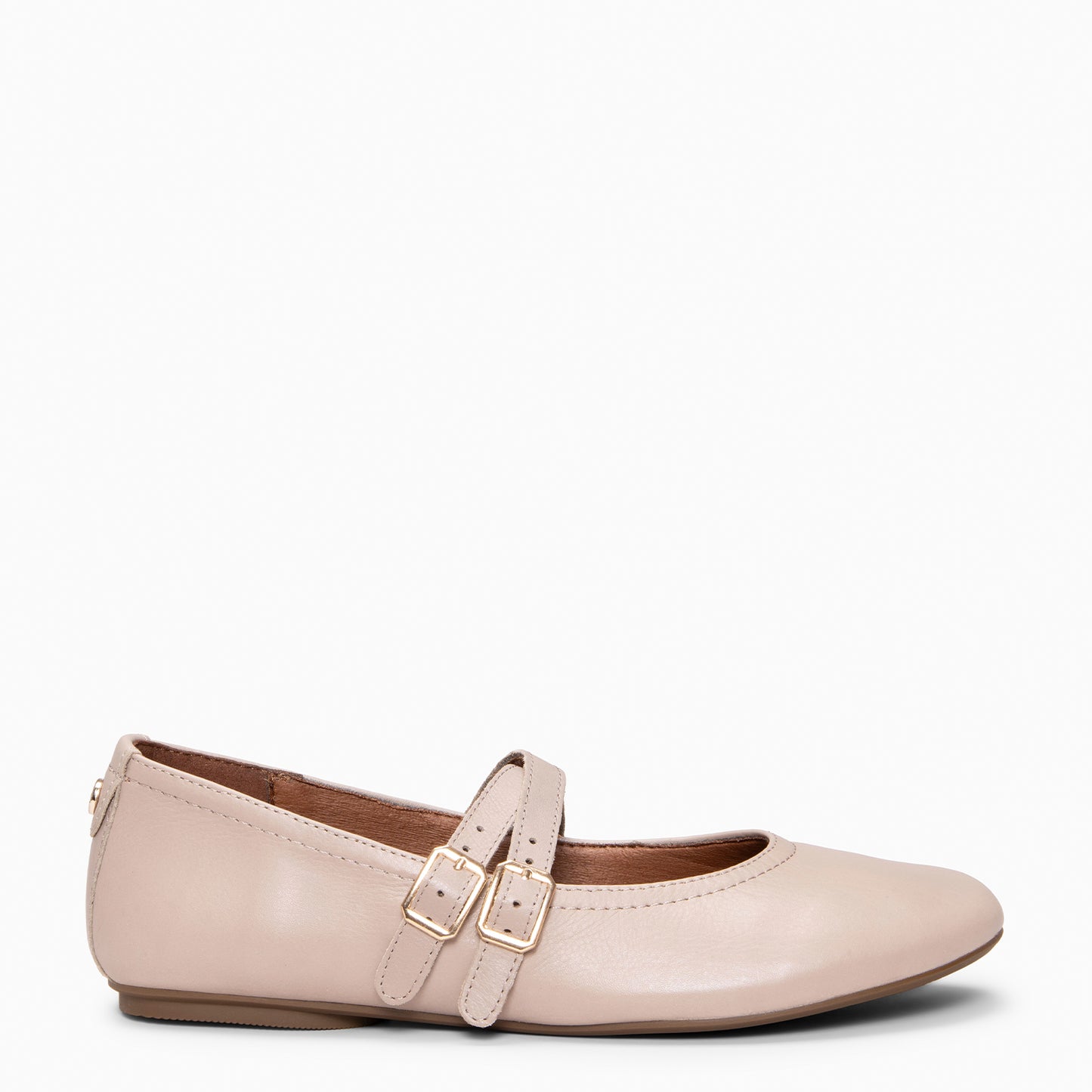 AMAPOLA - BAILARINA PLANA BARESOFT NAPA NUDE