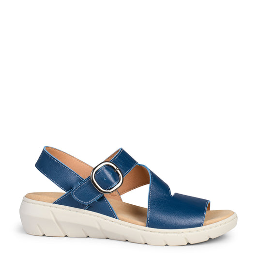 NATURA – Sandalias con plantilla Extraíble MARINO