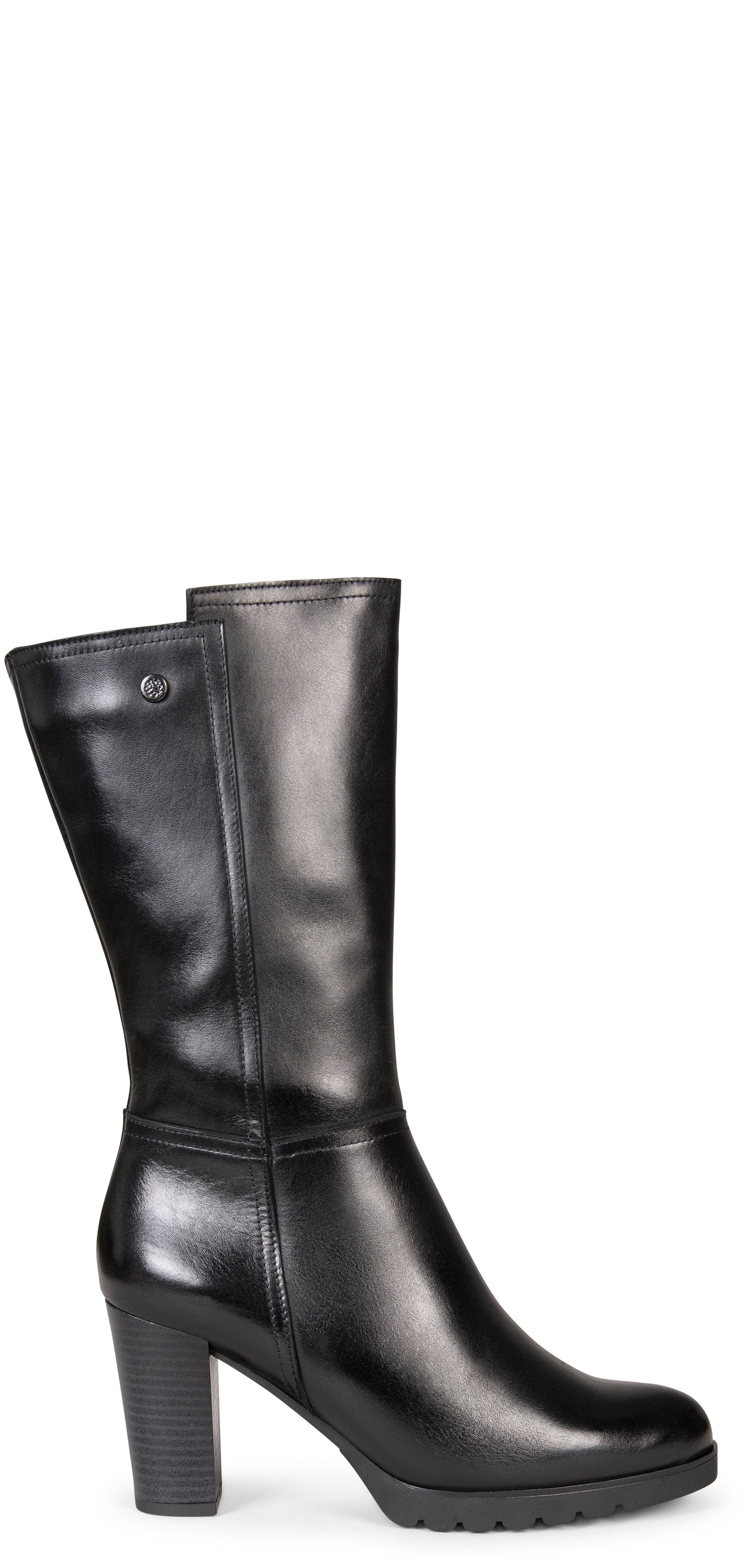 ARIANA – Botas de tacón y plataforma NEGRO