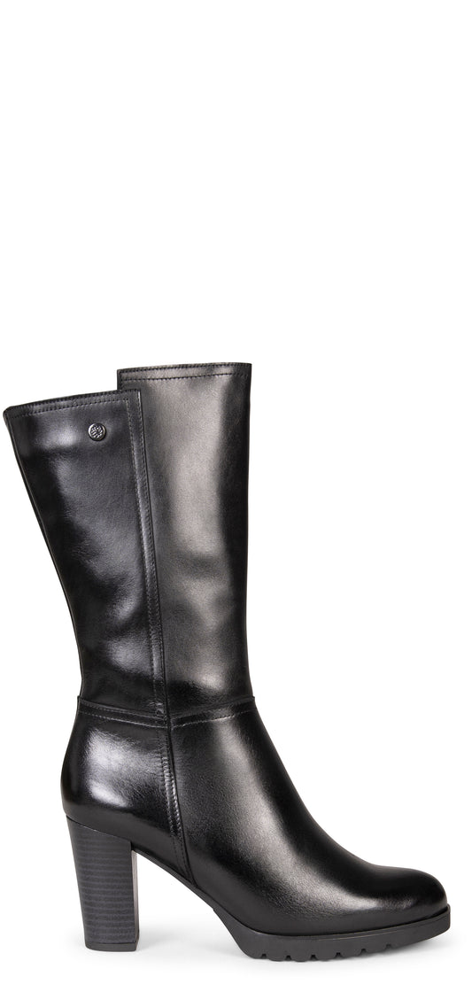 ARIANA – Botas de tacón y plataforma NEGRO