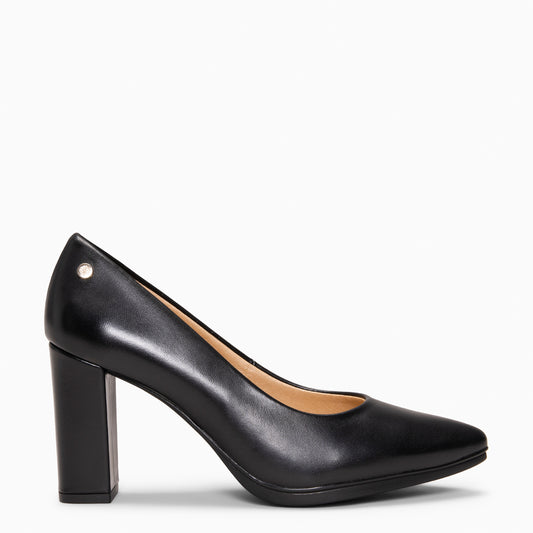 URBAN SALON - Zapatos de tacón alto en napa  NEGRO