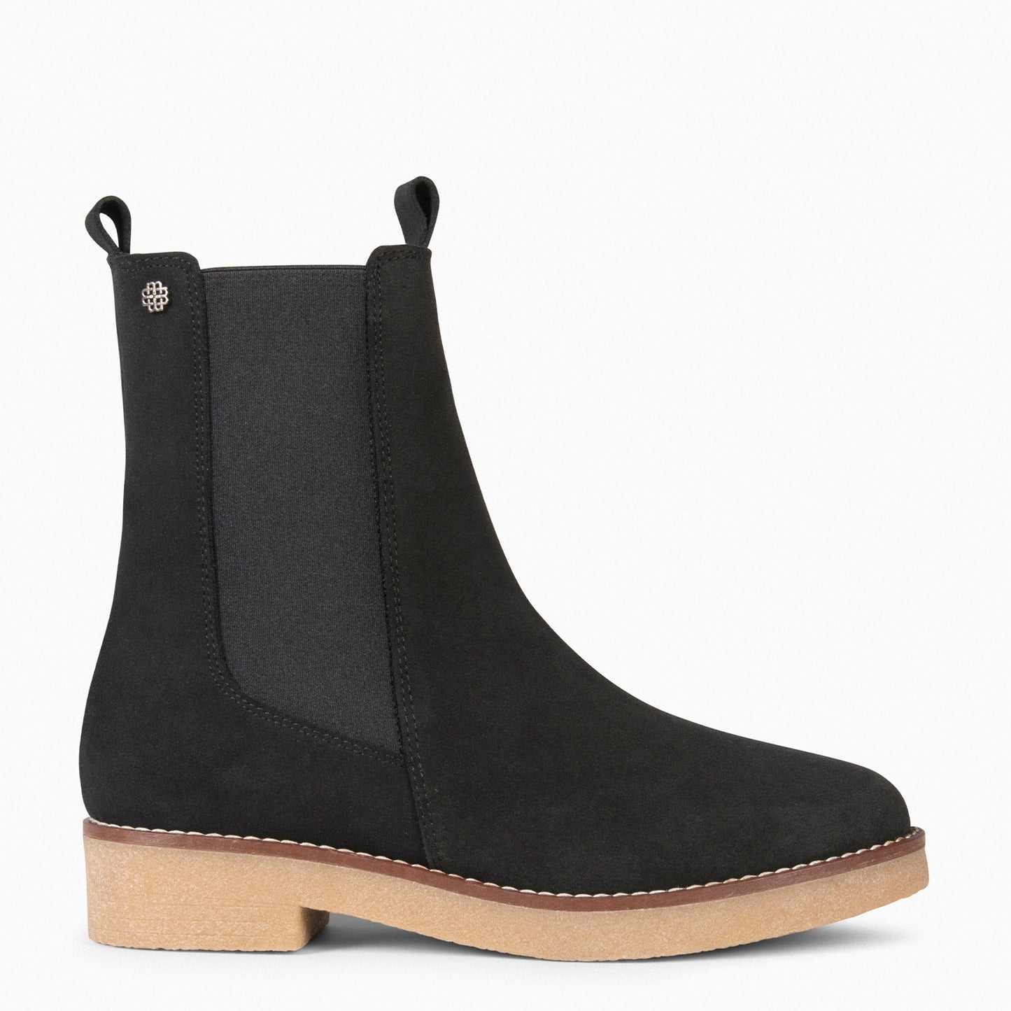 PORTLAND – Bottines Chelsea en cuir NOIR