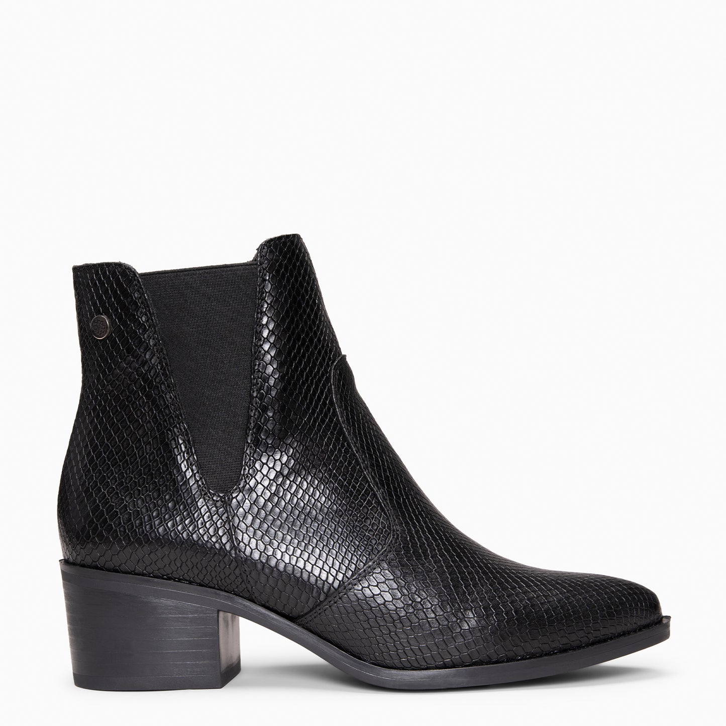 MAMBA - Botas con elástico NEGRO