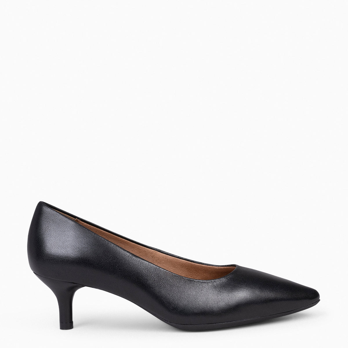 URBAN KITTEN - Zapatos con tacón de chupete de napa NEGRO