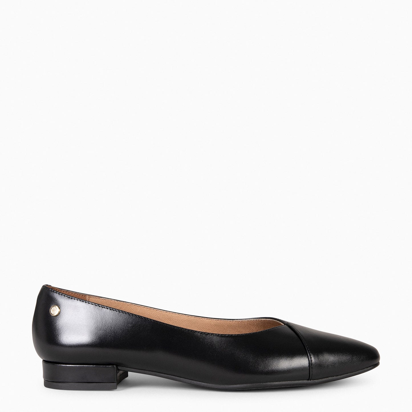 MARIE– Bailarinas tacón bajo NEGRO