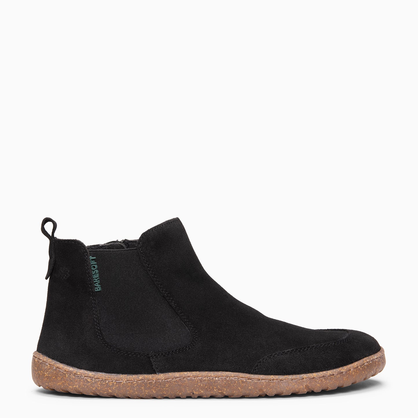 RAIN - Botines Chelsea de ante hidrófugo NEGRO