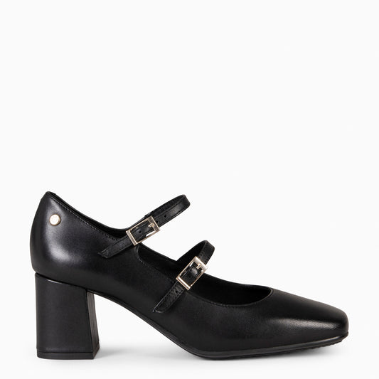 FEBRIS - Chaussures avec bracelet NOIR