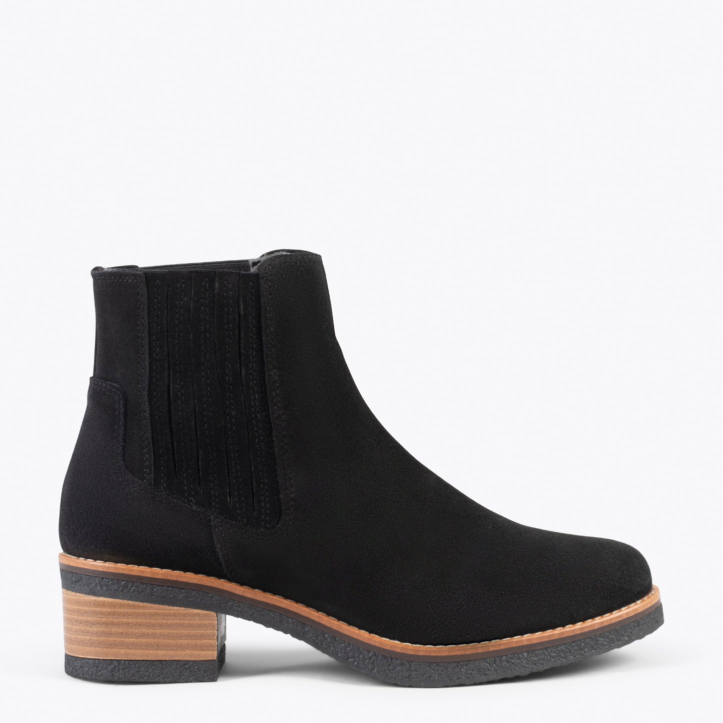 COUNTRY – Botines camperos para mujer NEGRO