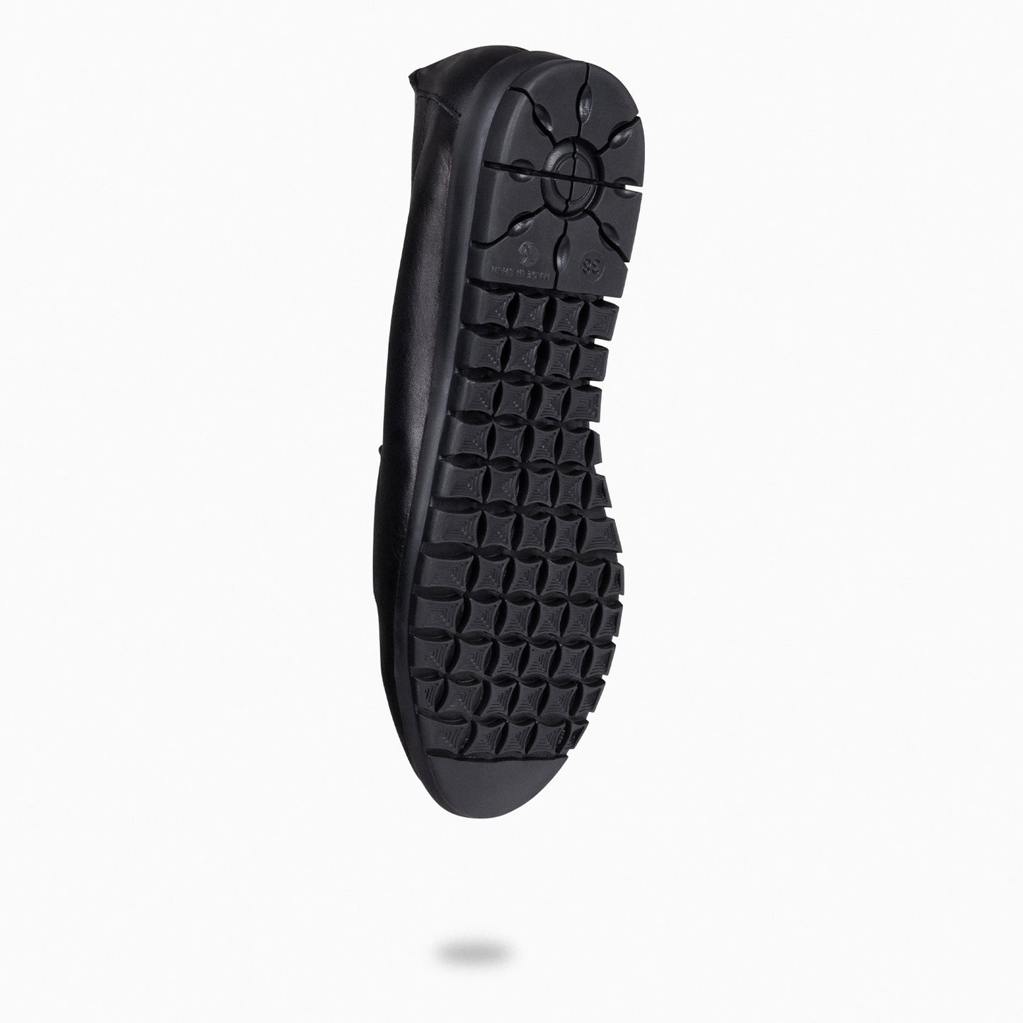 360 – Mocasines con antifaz y cuña interna NEGRO
