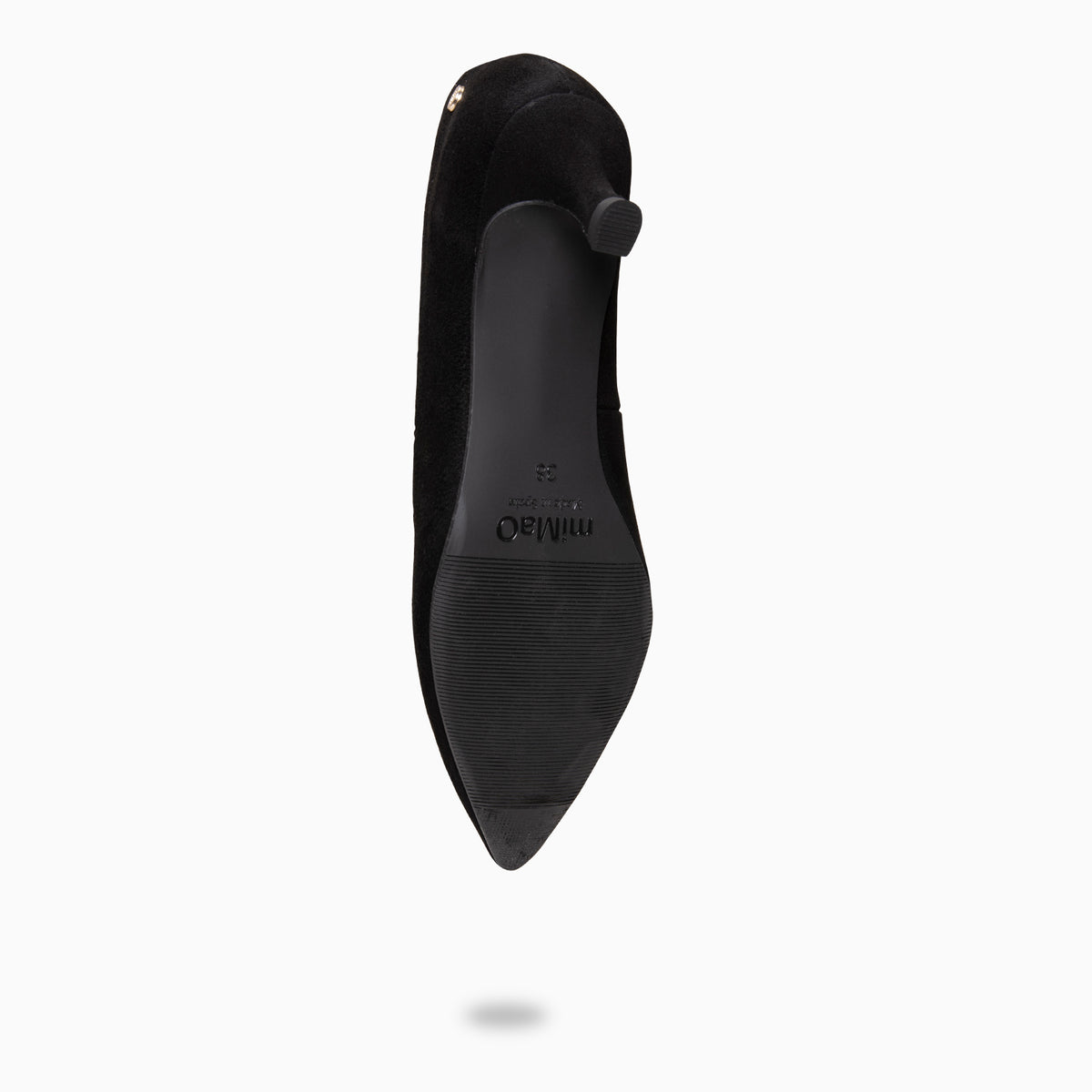ESTHER – Tacón chupete de mujer NEGRO