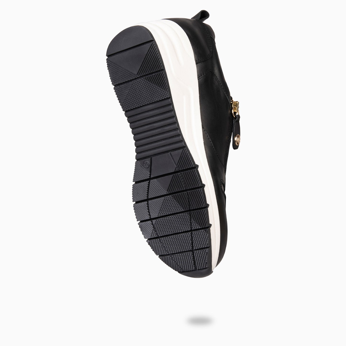 NIMES – Zapatillas deportivas con adorno cremallera NEGRO