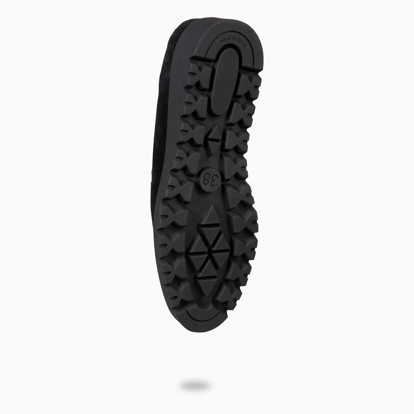 DAFNE - Mocasín con cuña  NEGRO